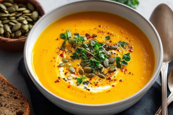 Köstliche Kürbissuppe