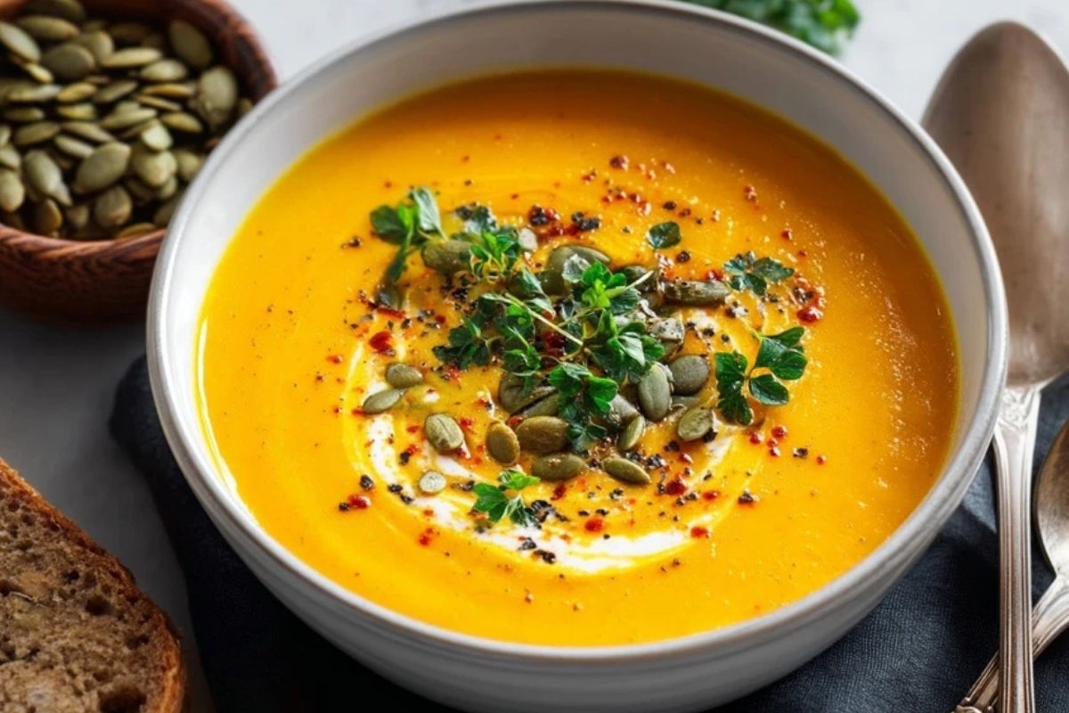 Köstliche Kürbissuppe