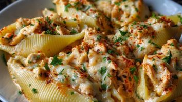 Cremige Cajun-Hühnchen-Füllungen