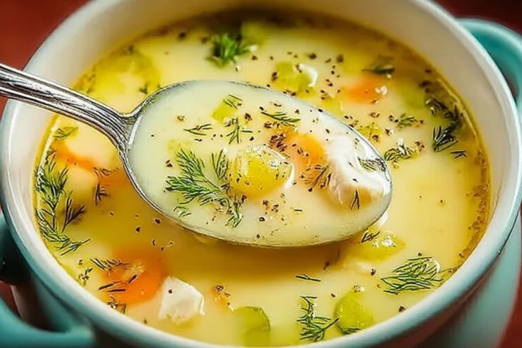 Eier-Zitronen-Suppe