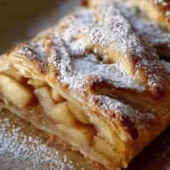 Einfacher Apfelstrudel