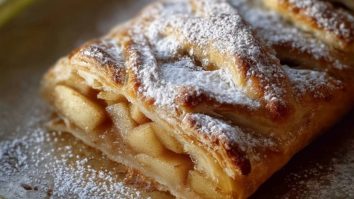 Einfacher Apfelstrudel