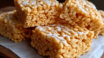 Kürbisgewürz Rice Krispie Snacks