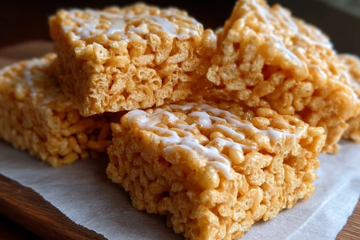 Kürbisgewürz Rice Krispie Snacks