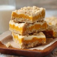 Saftige Kürbis-Joghurt-Riegel