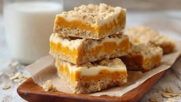 Saftige Kürbis-Joghurt-Riegel