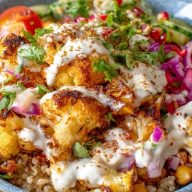 Blumenkohl Shawarma Bowl