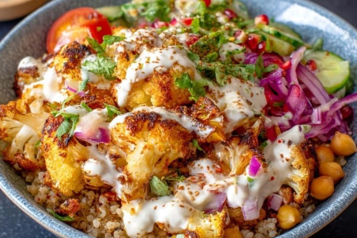Blumenkohl Shawarma Bowl