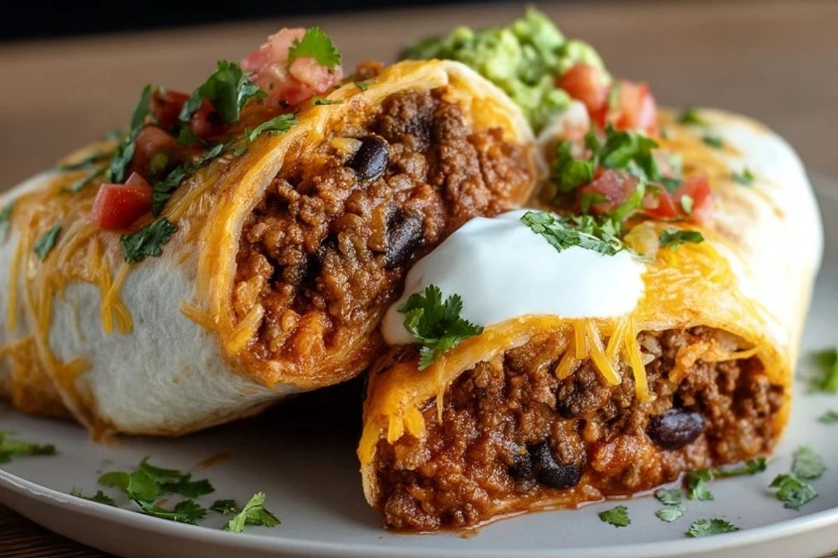 Der Ultimative Gefüllte Rindfleisch-Burrito