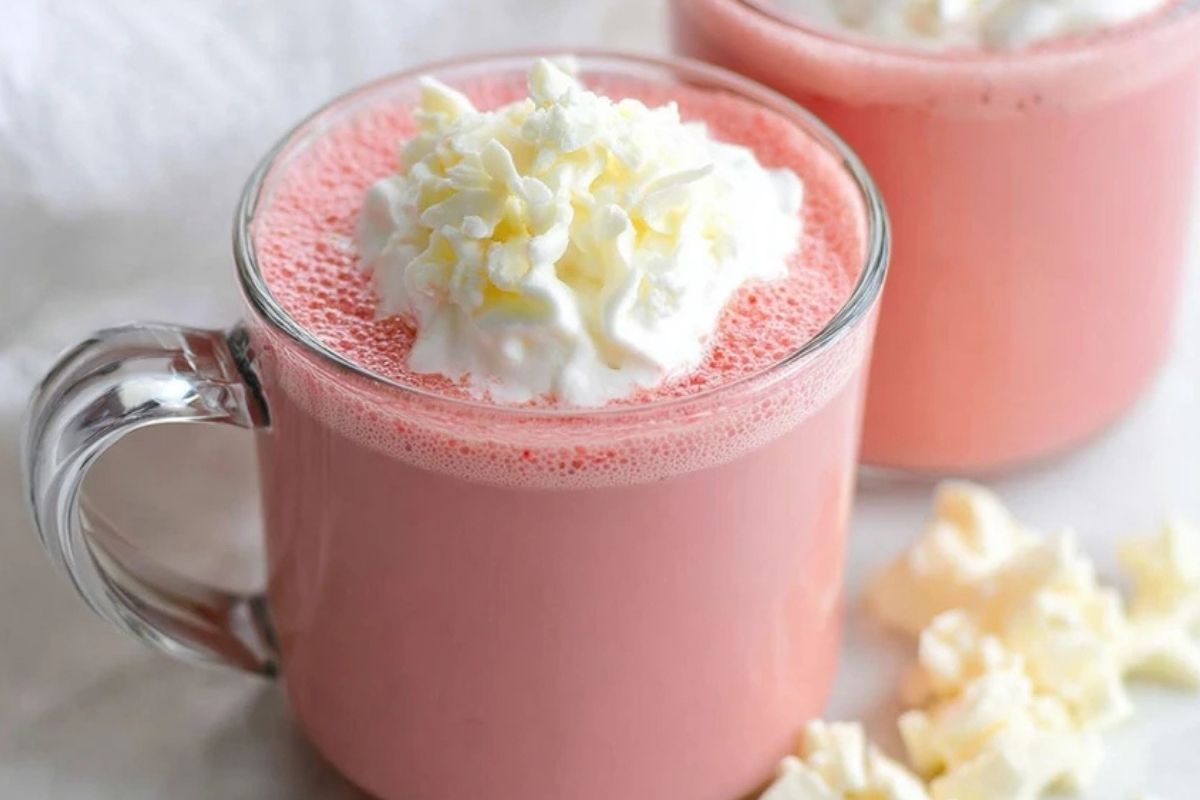 Erdbeerheiße Schokolade