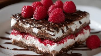 Himbeer-Schokoladen-Lasagne