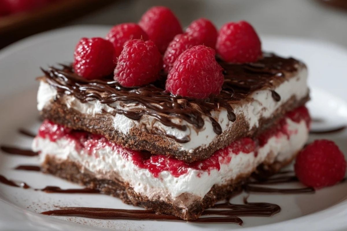 Himbeer-Schokoladen-Lasagne