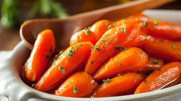 Honigglasierte Karotten
