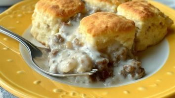 Kekse Mit Soße Auflauf