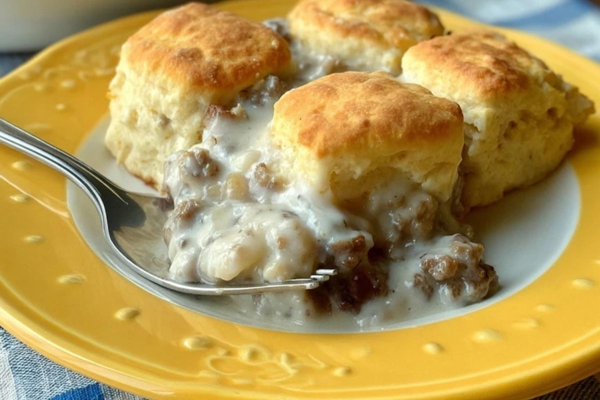 Kekse Mit Soße Auflauf