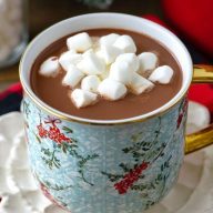 Langsame Schokoladensuppe