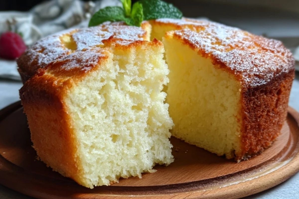 Leichter Und Luftiger Joghurtkuchen