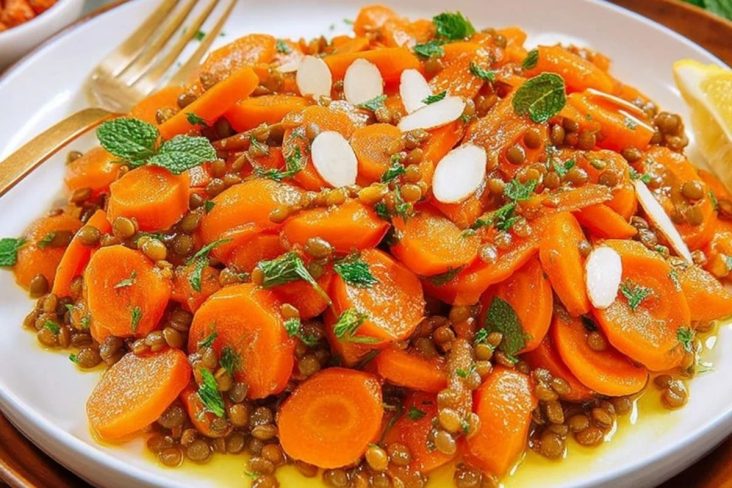 Mediterraner Karottensalat