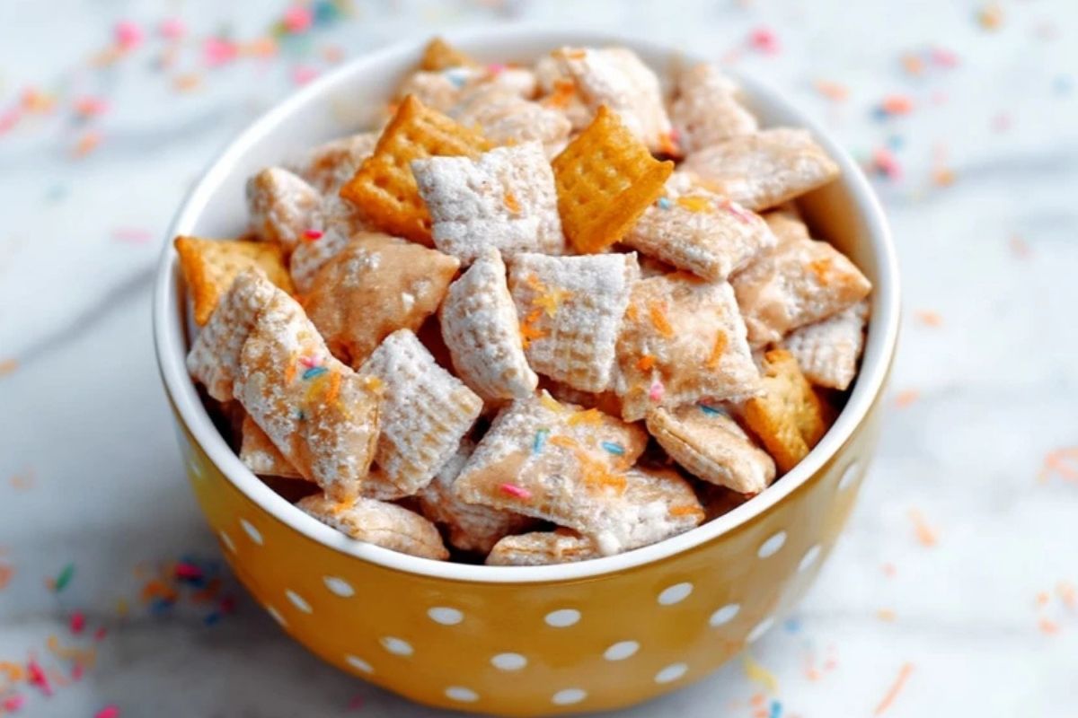 Orangencreme Puppy Chow