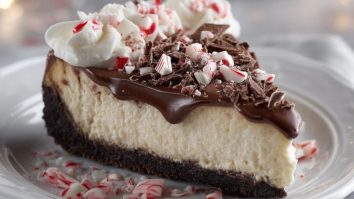 Pfefferminz-Bark-Käsekuchen