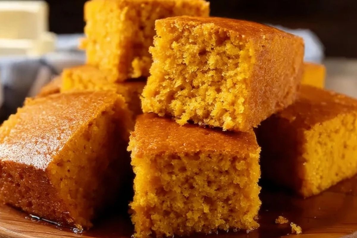 Saftiges Und Fluffiges Süßkartoffel-Maisbrot