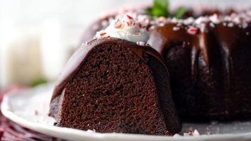 Schokoladen-Minze Gugelhupf