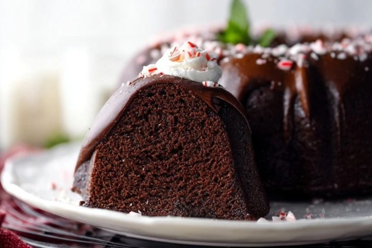 Schokoladen-Minze Gugelhupf