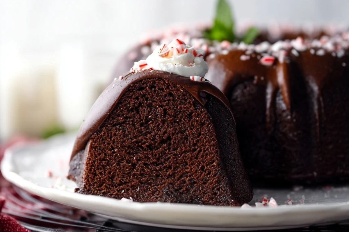 Schokoladen-Minze Gugelhupf