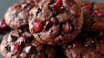 Schokoladenkirschenkekse