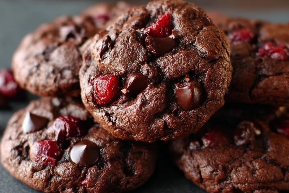 Schokoladenkirschenkekse