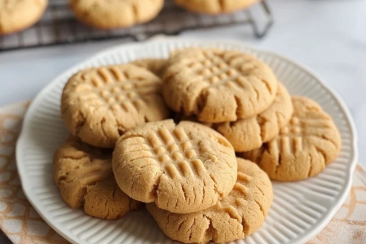 Zarteste Erdnussbutterkekse